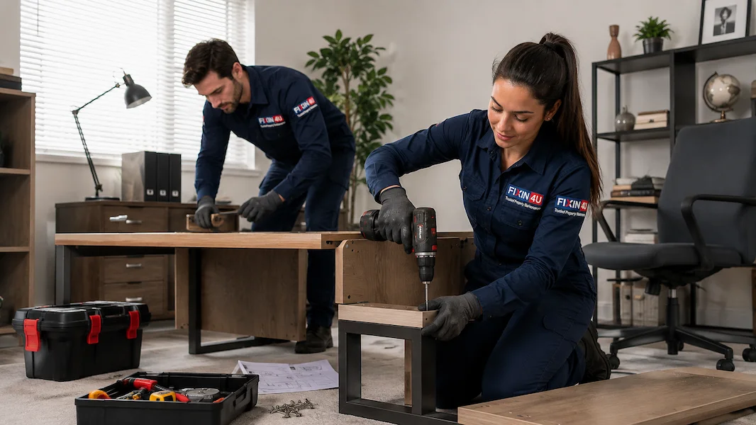 Fixin4u desk, table and home office furniture assembly service in London